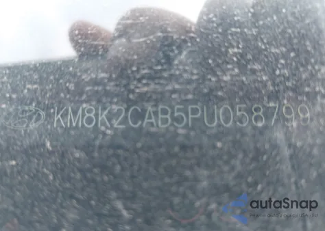 2023 Hyundai Kona Se z USA, uszkodzony, nr VIN KM8K2CAB5PU058799